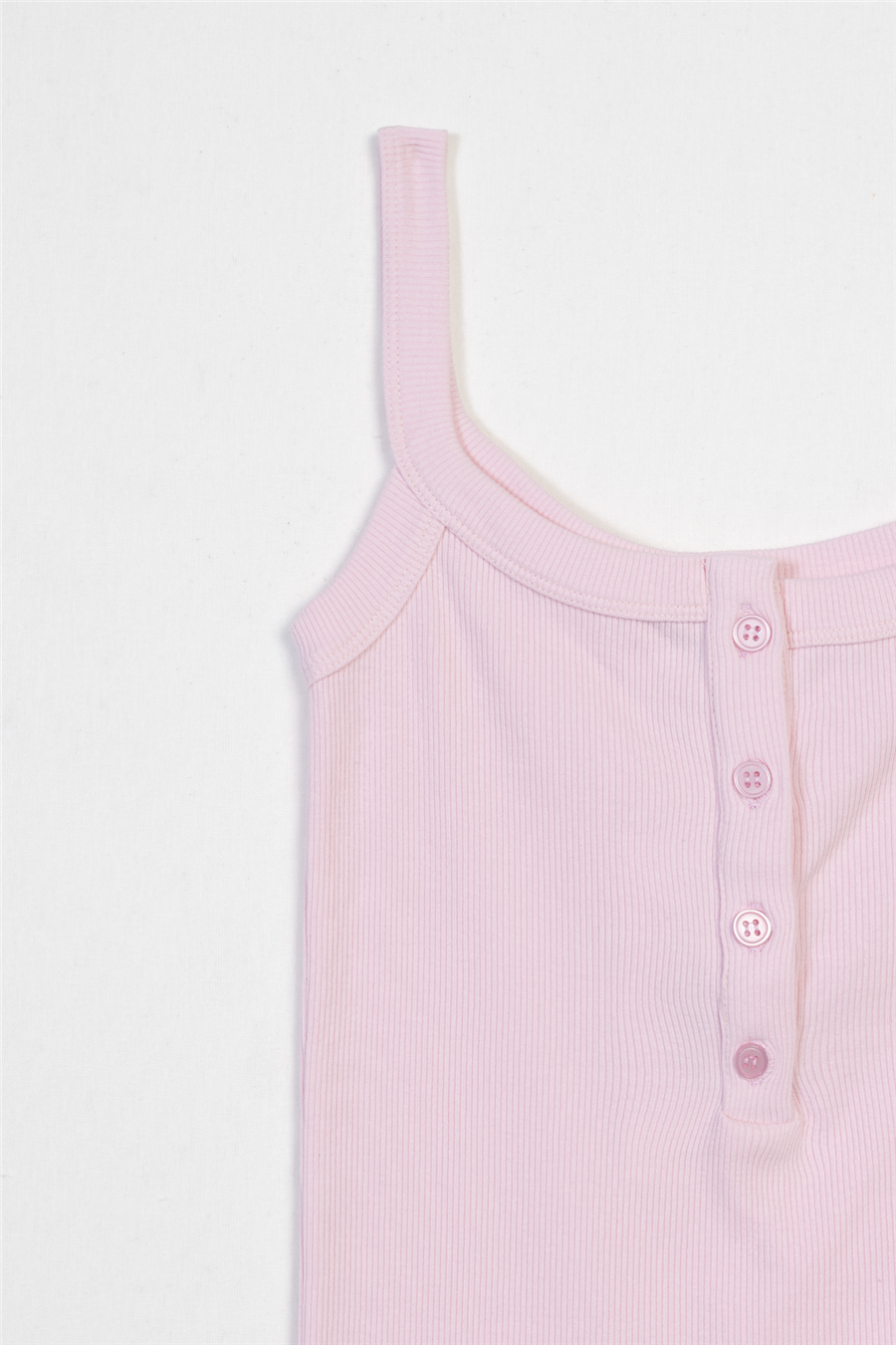 Nisan DÜĞME DETAYLI FİTİLLİ ATLET PEMBE N26-2426
