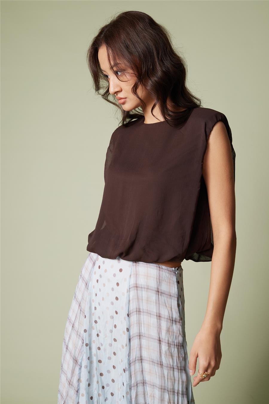 Nisan KOLSUZ BALON TOP KAHVE N26-2333