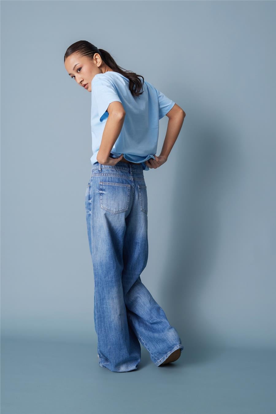 Nisan RELAXED FIT DENIM PANTOLON MAVİ N26-2292