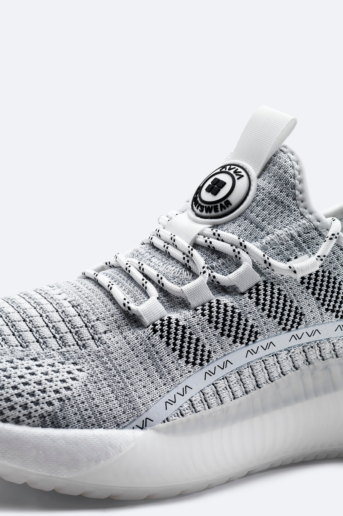 Açık Gri Nefes Alan Hafif Sneaker Ayakkabı