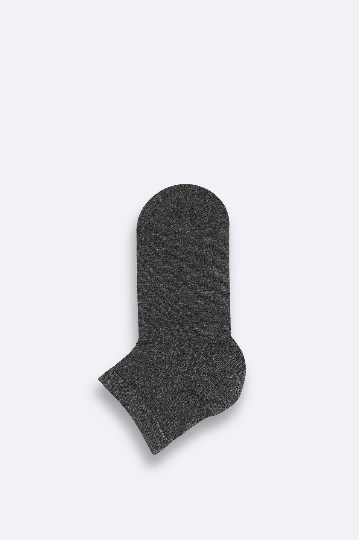Antrasit Bambu Patik Çorap