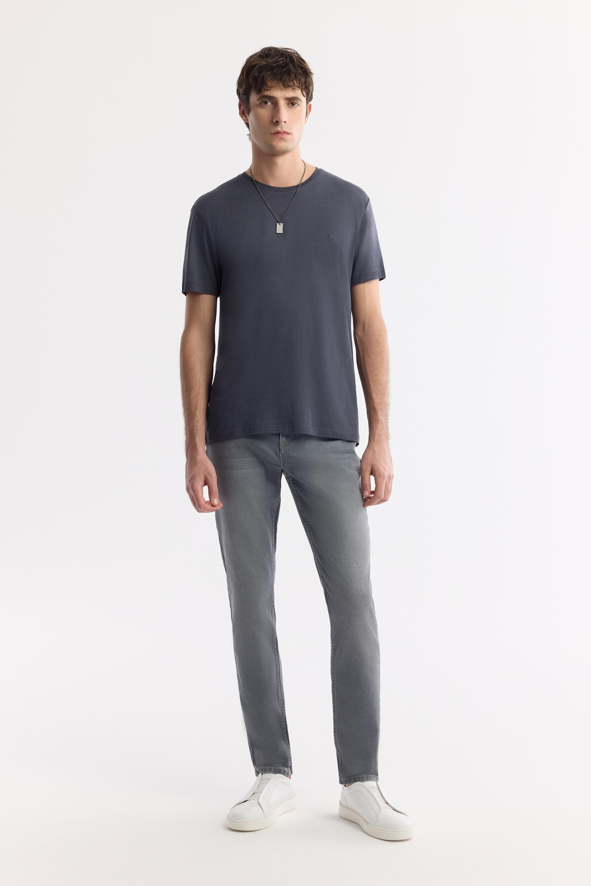 Anthracite Crew Neck T-Shirt