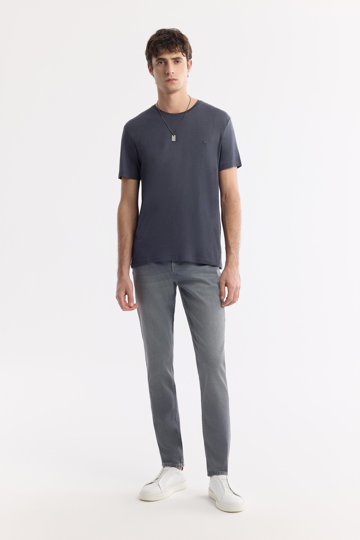 Anthracite Crew Neck T-Shirt