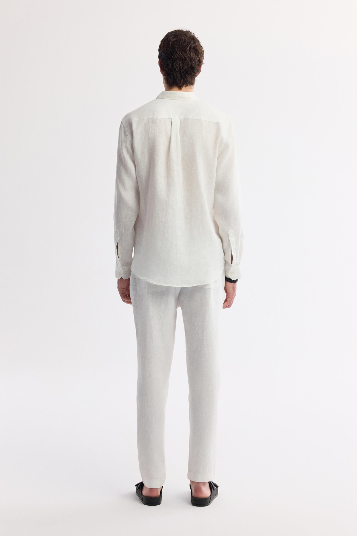 White Linen Shirt