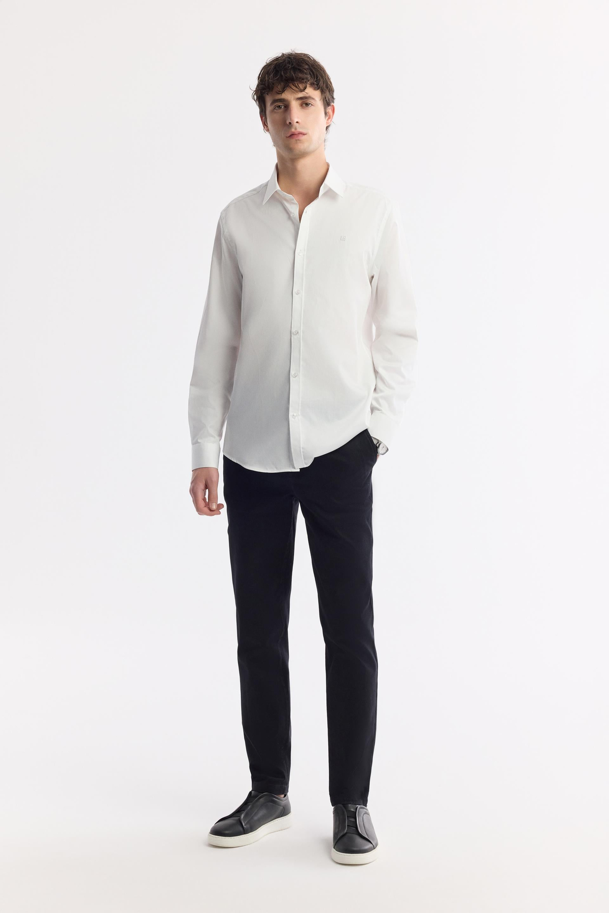 White 100% Cotton Shirt