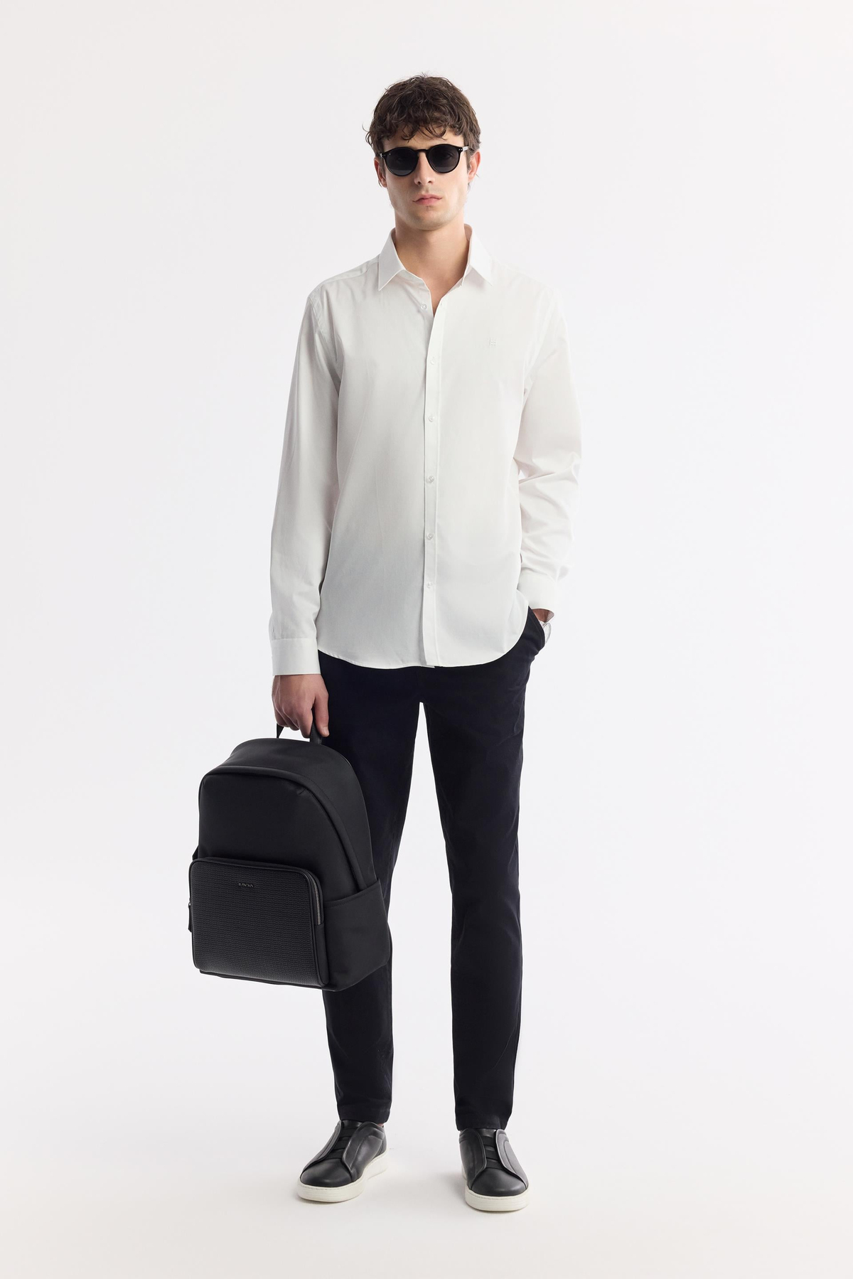 White 100% Cotton Shirt