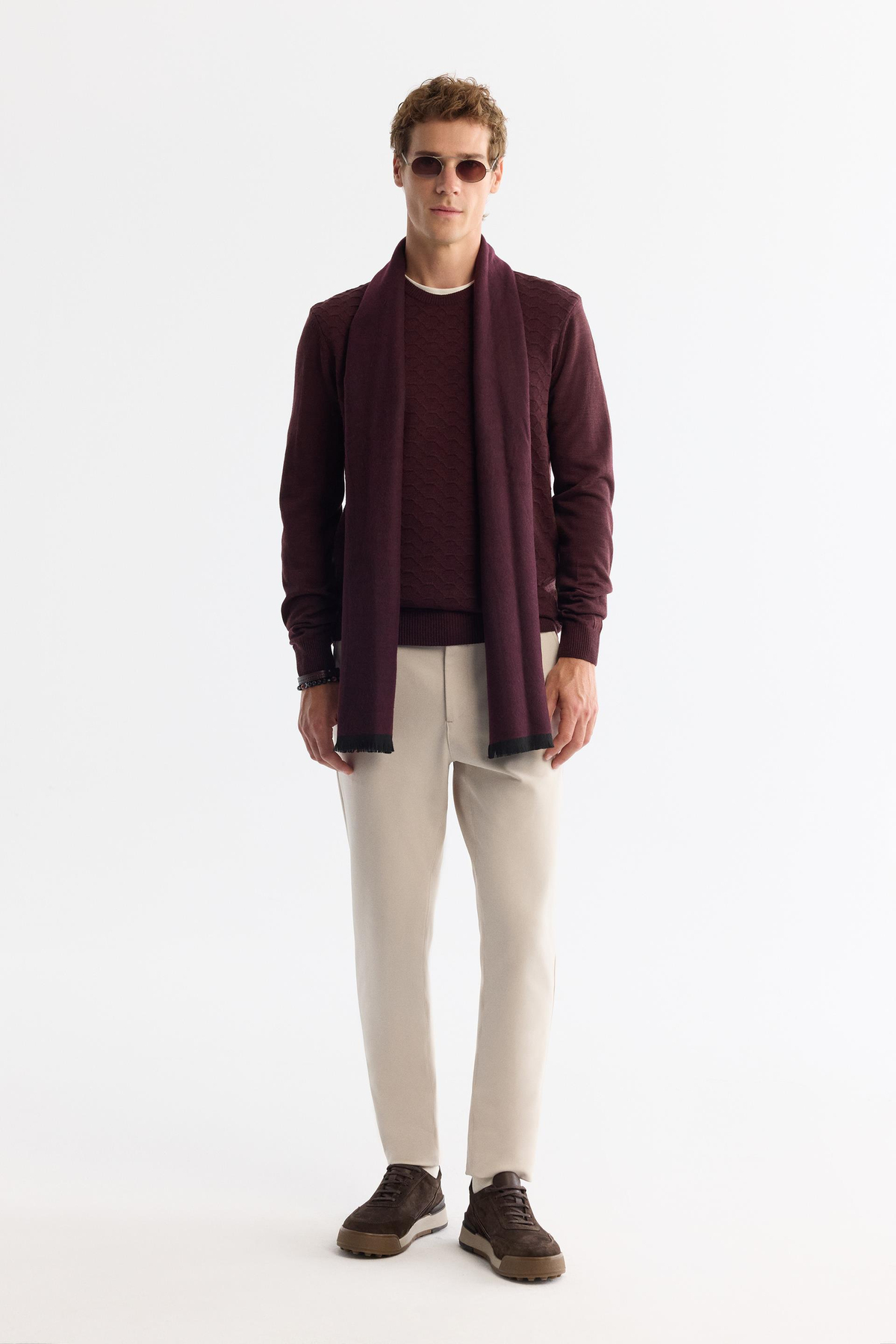 Bordo Dokulu Basic Kazak
