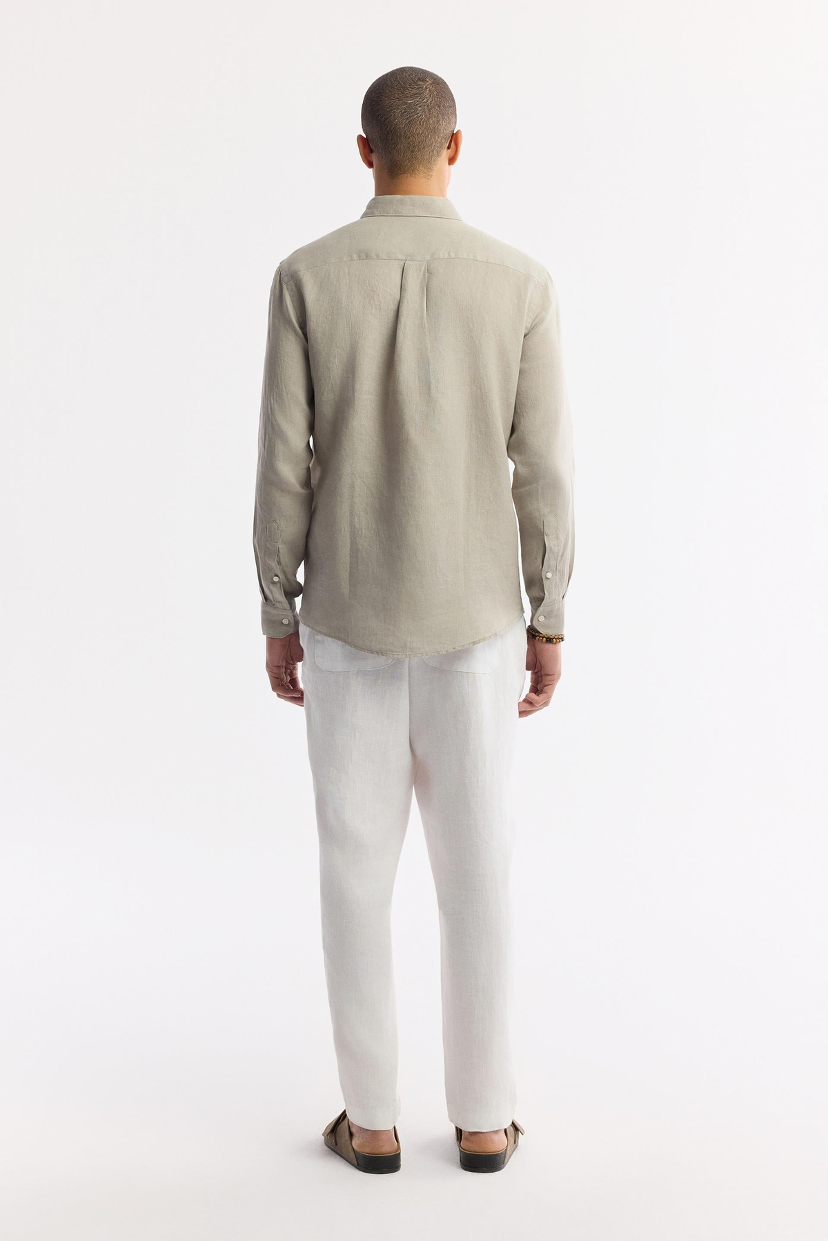 Grey Linen Shirt