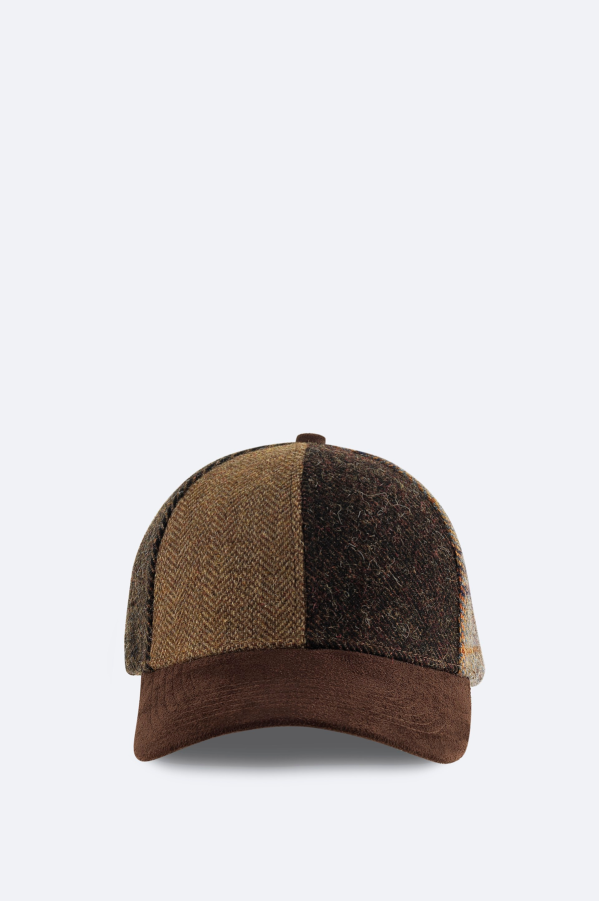 Kahve Patchwork Şapka