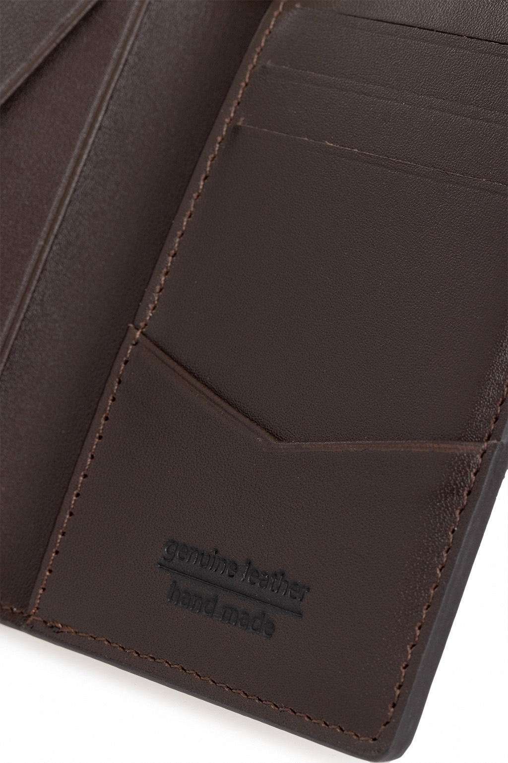 Brown 100% Leather Wallet with Gift Box