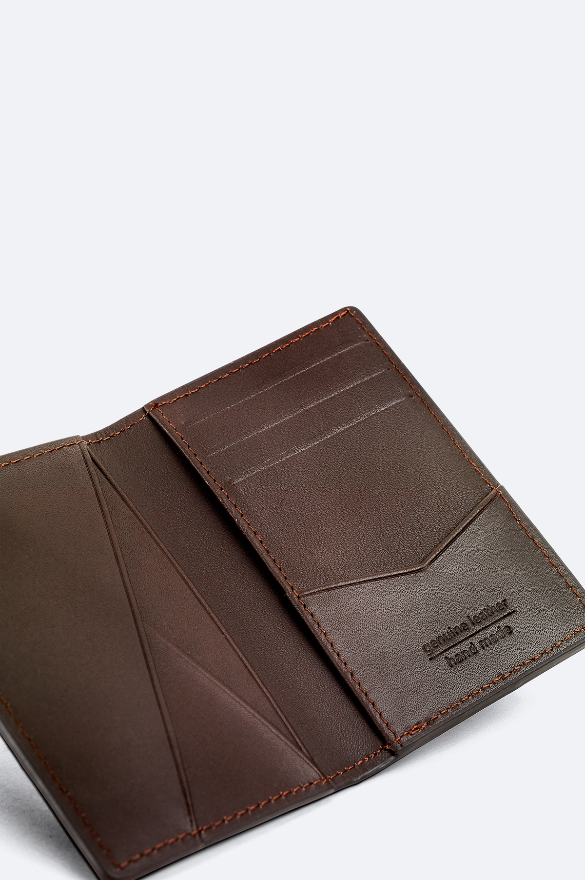 Brown 100% Leather Wallet with Gift Box