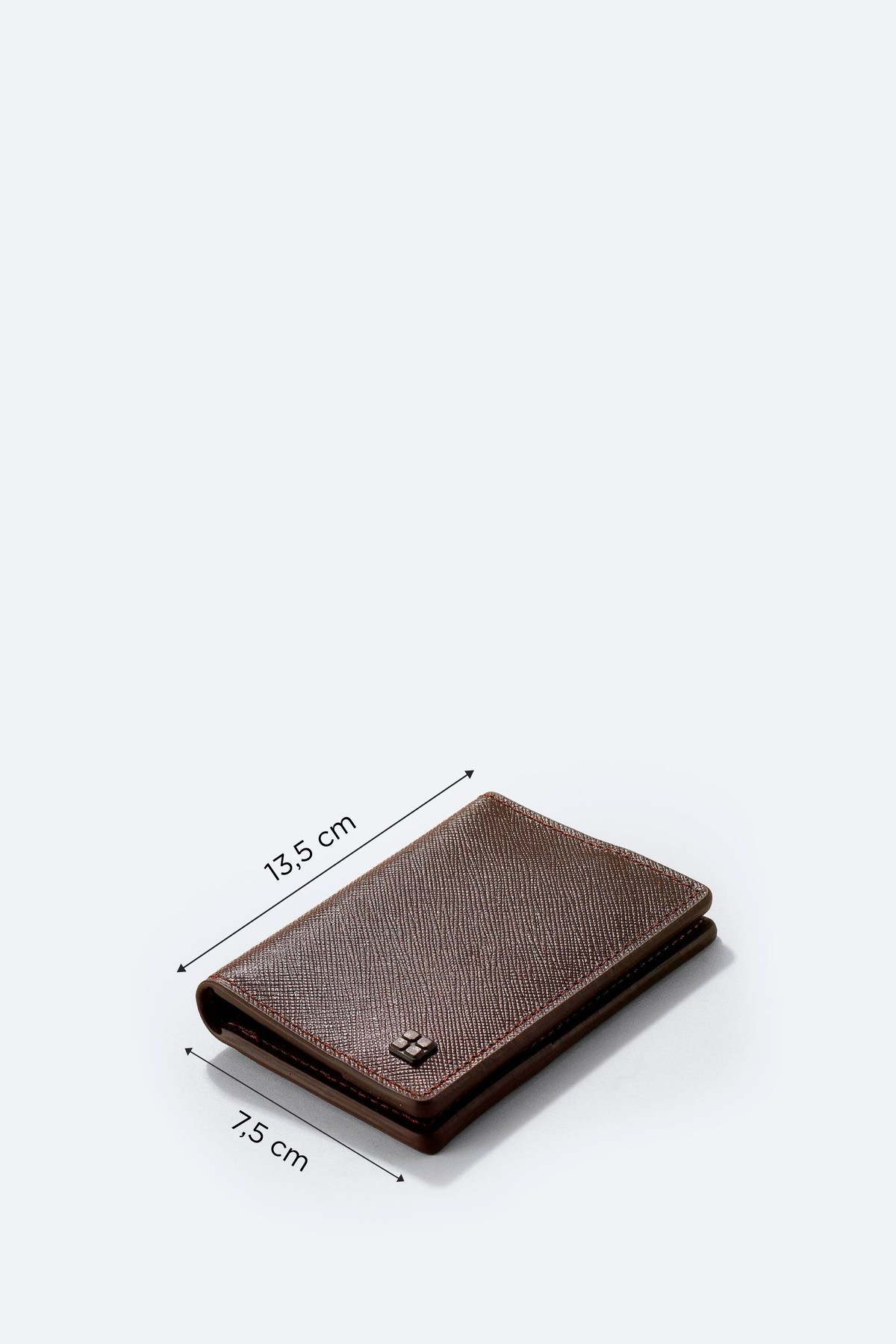 Brown 100% Leather Wallet with Gift Box