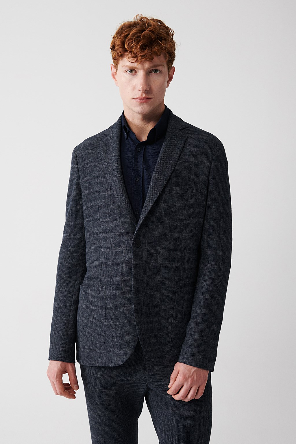 Navy 360 Degree Stretch Jacket