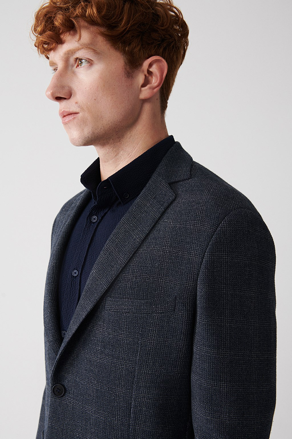 Navy 360 Degree Stretch Jacket
