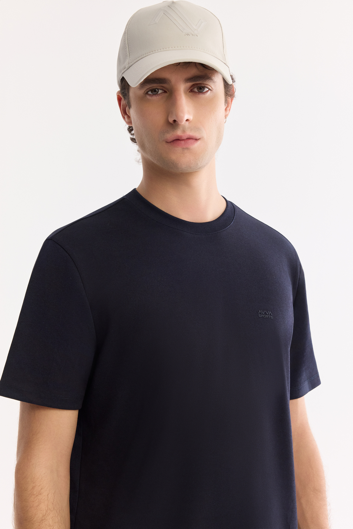 Navy Round Neck T-Shirt