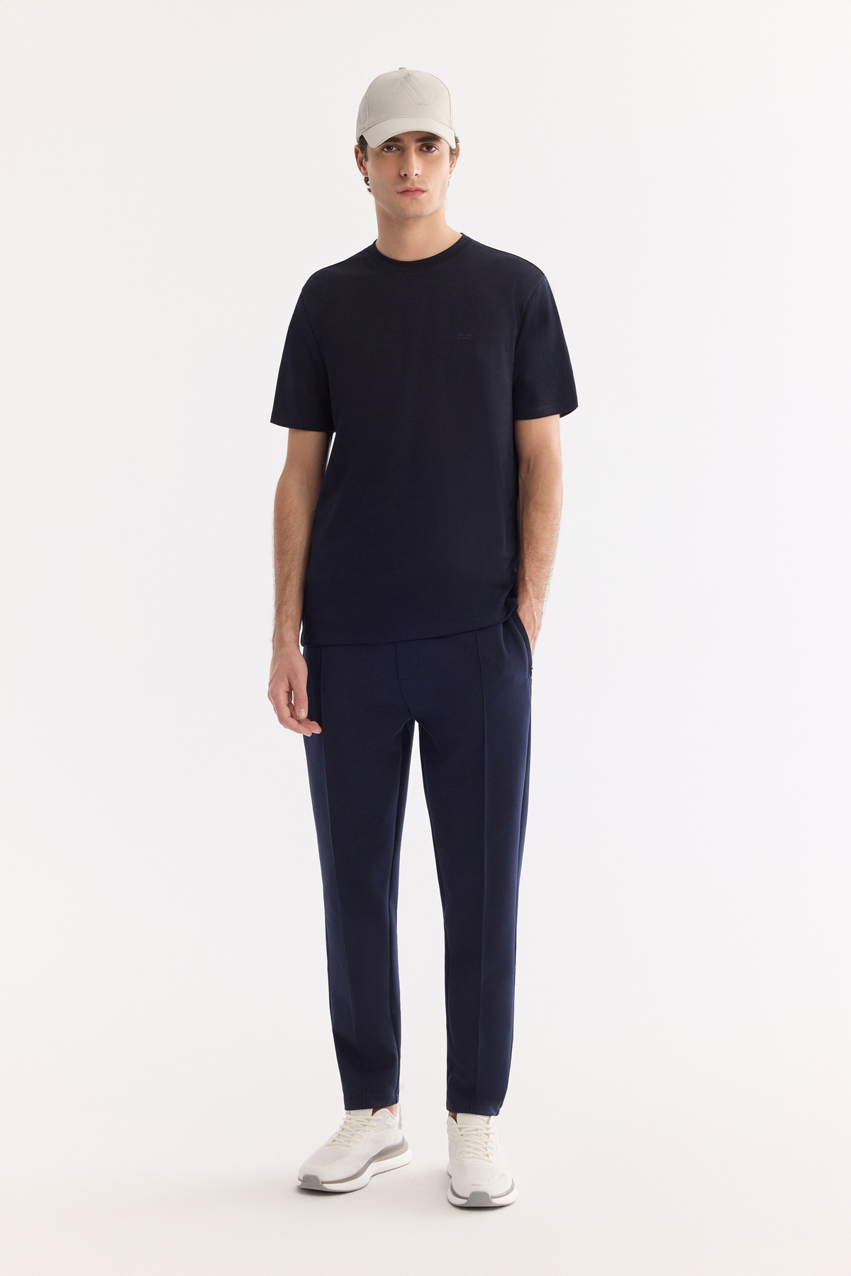 Navy Round Neck T-Shirt
