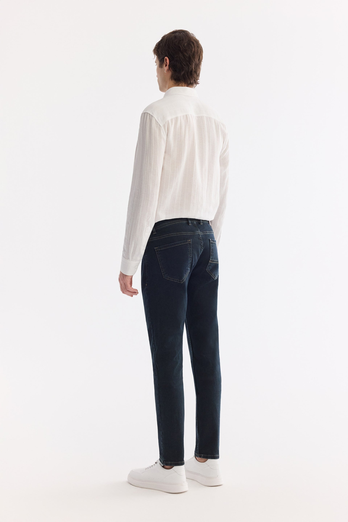 Navy Faded Jeans