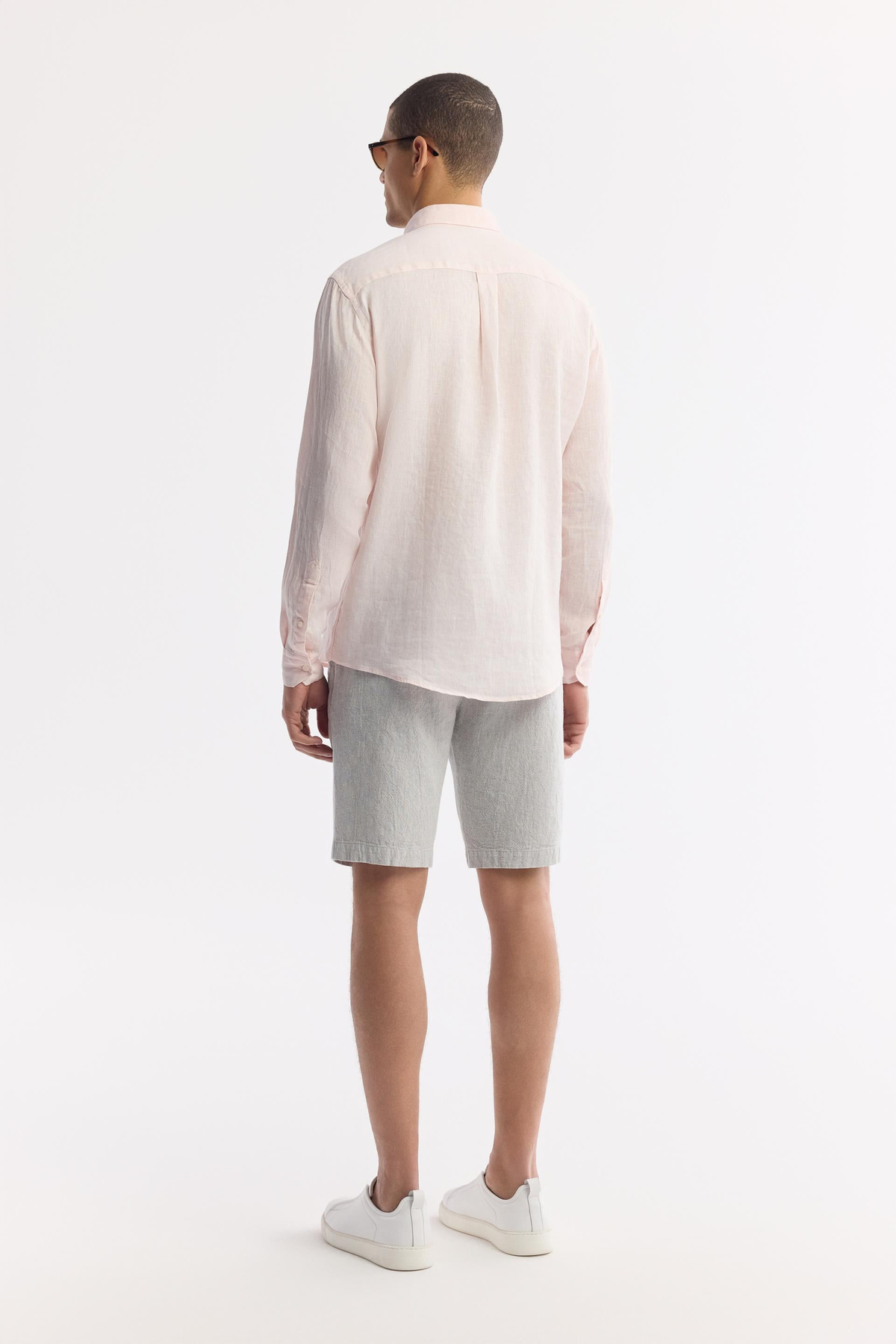 Pink Linen Shirt