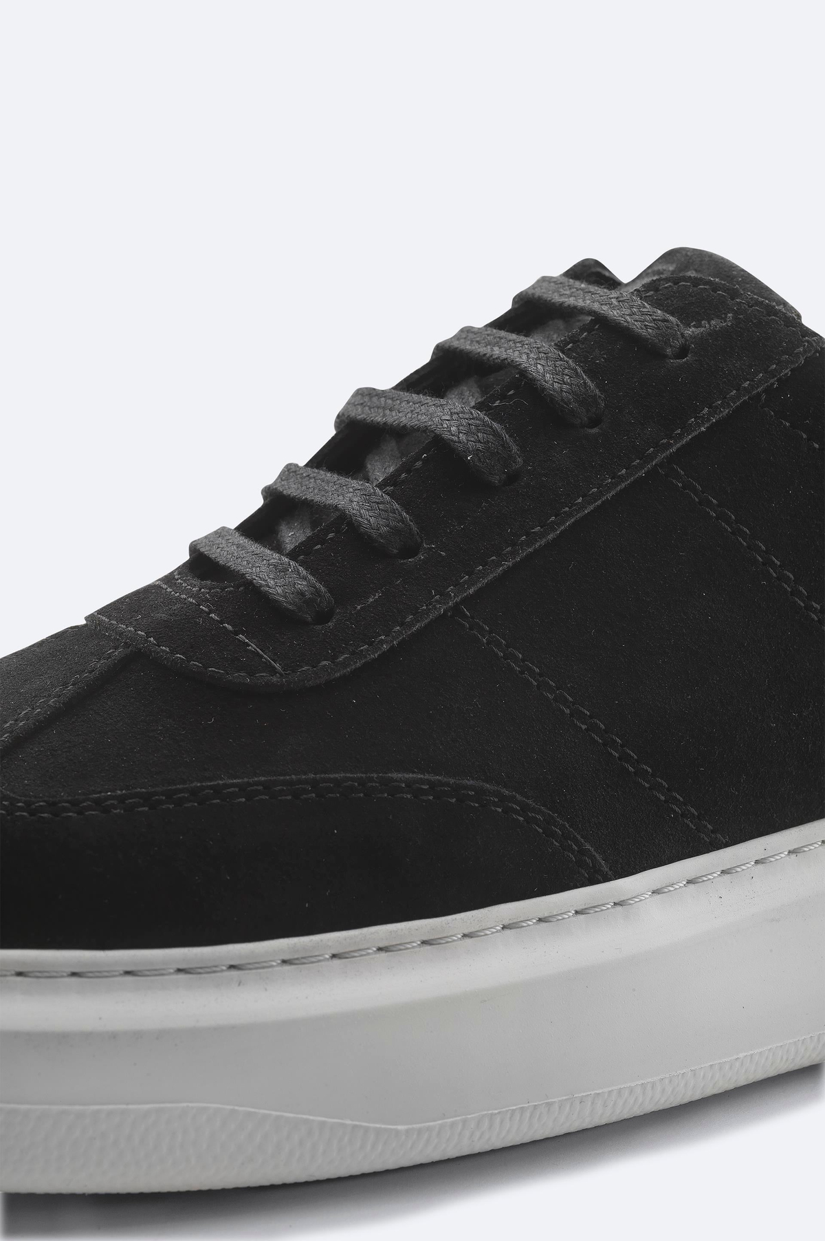 Black Suede Casual Shoes