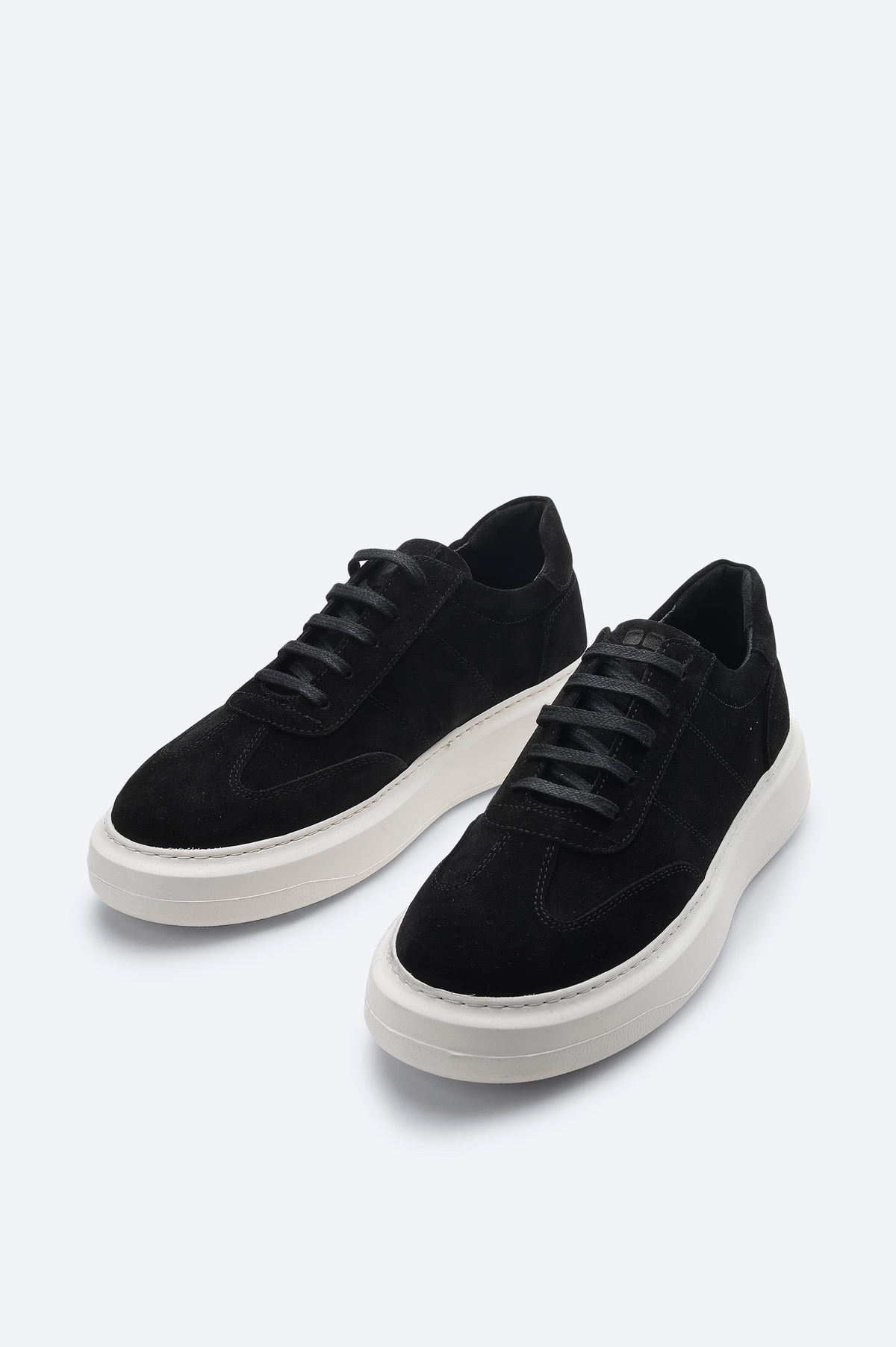 Black Suede Casual Shoes