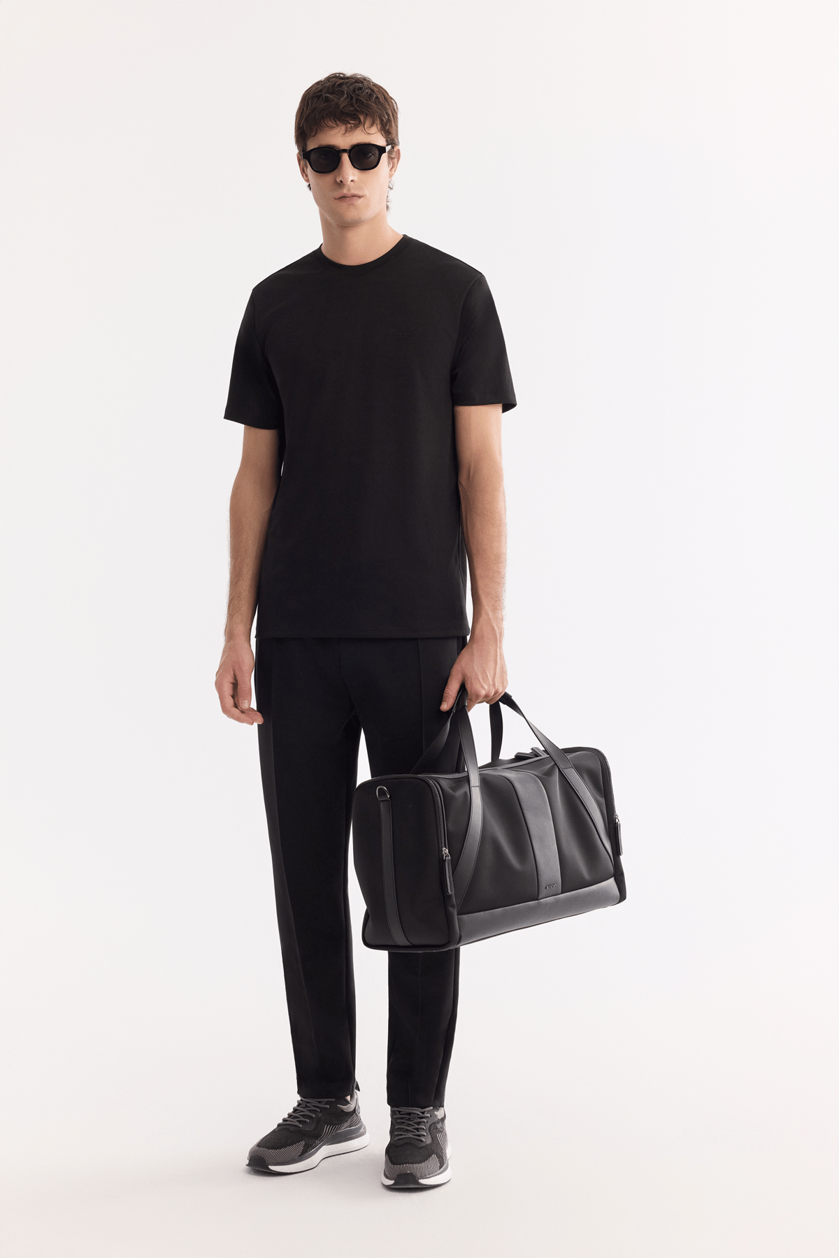 Black Round Neck T-Shirt