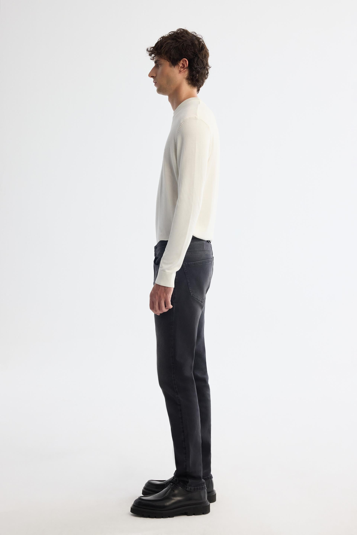Black Faded Overdry Jeans
