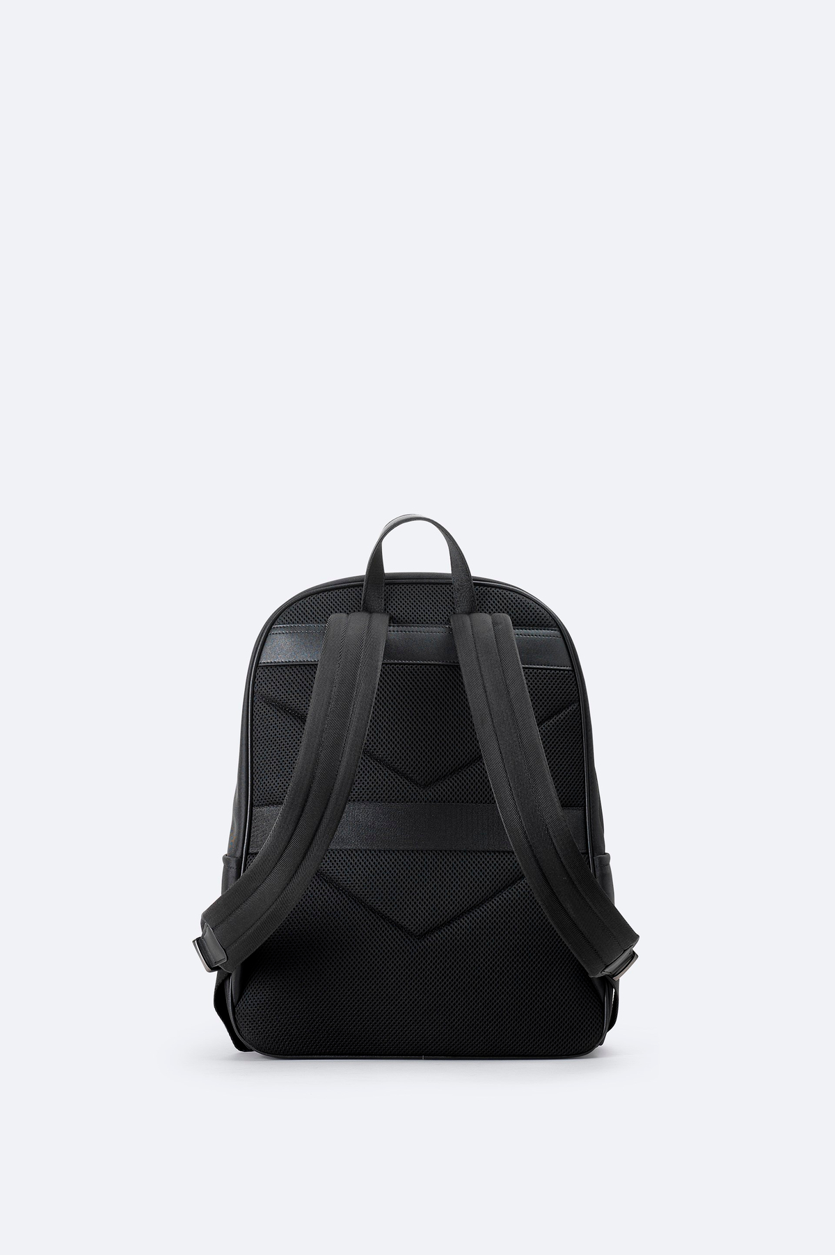 Black Leather Backpack