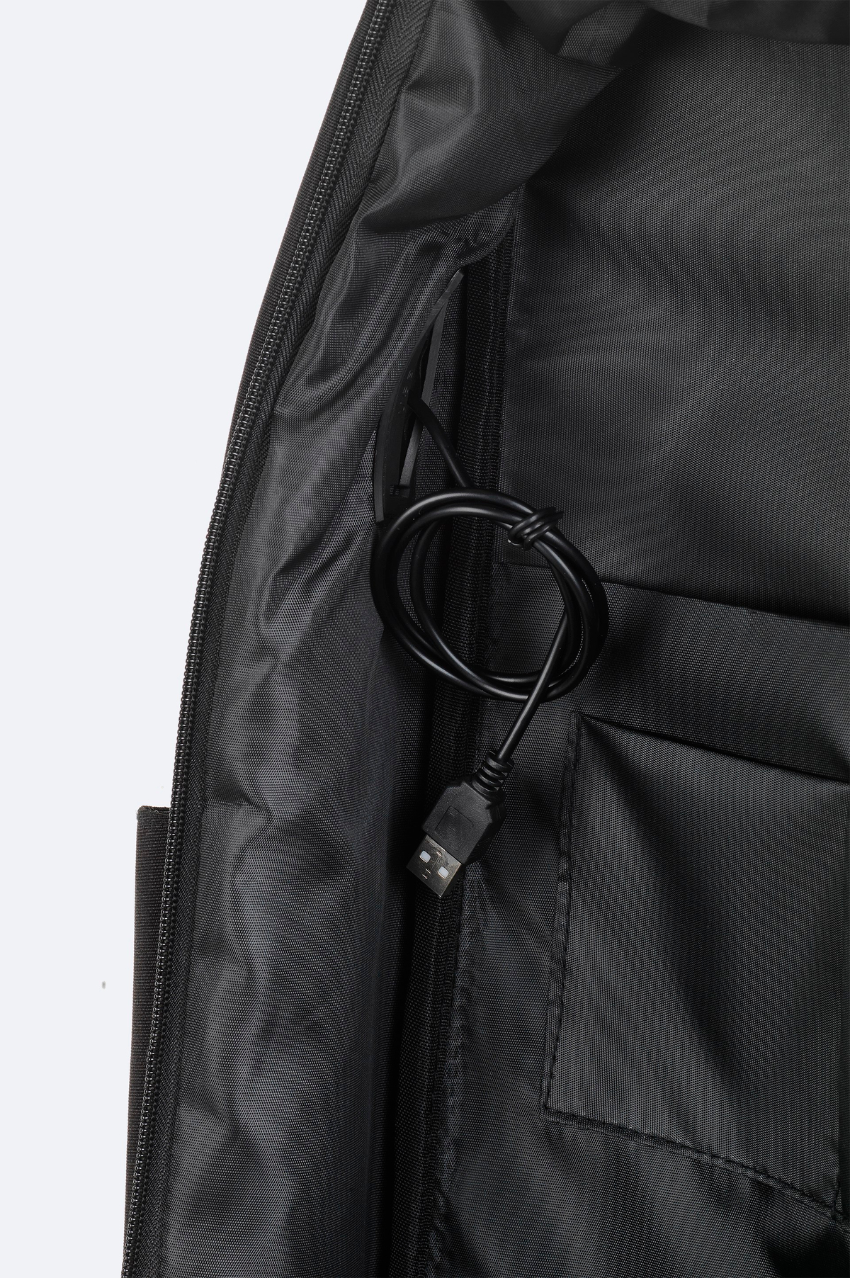 Black Hardshell Backpack
