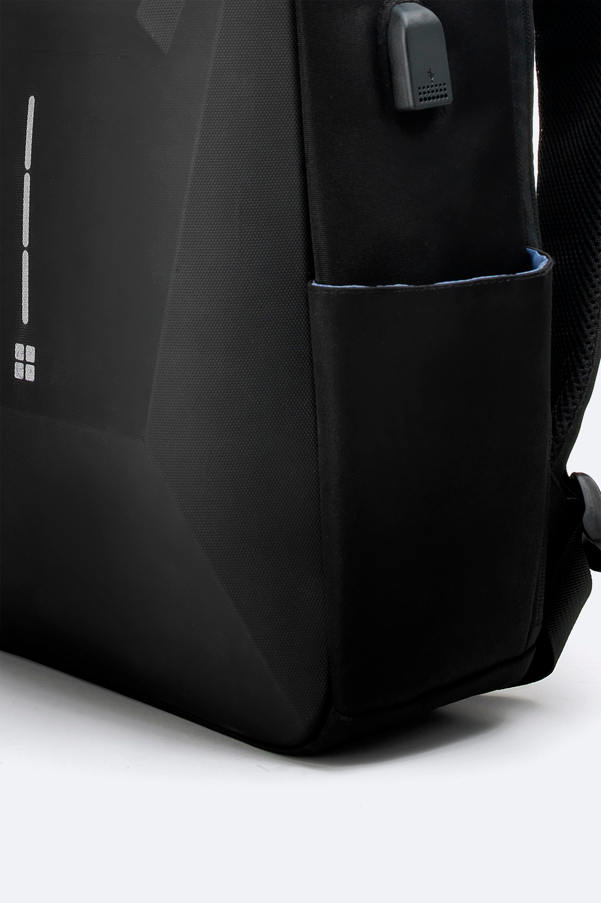 Black Hardshell Backpack
