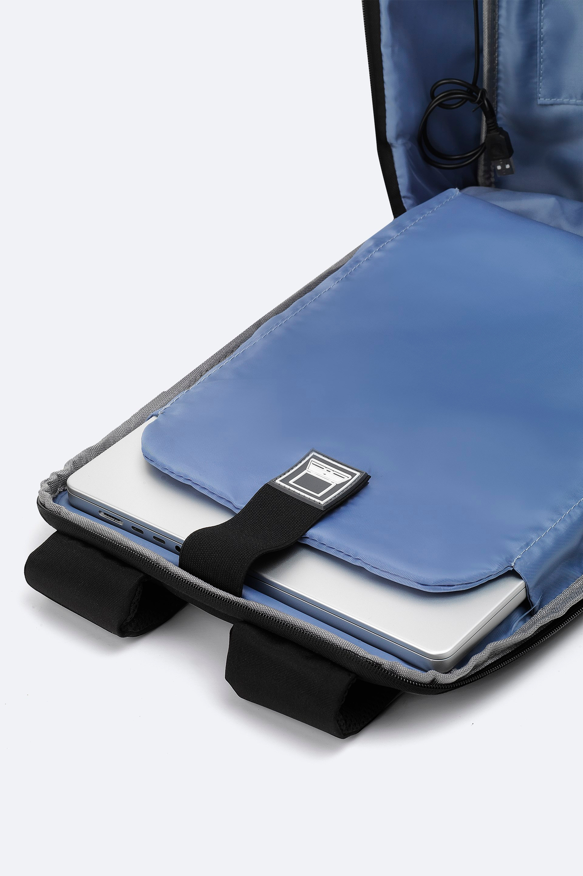 Black Hardshell Backpack