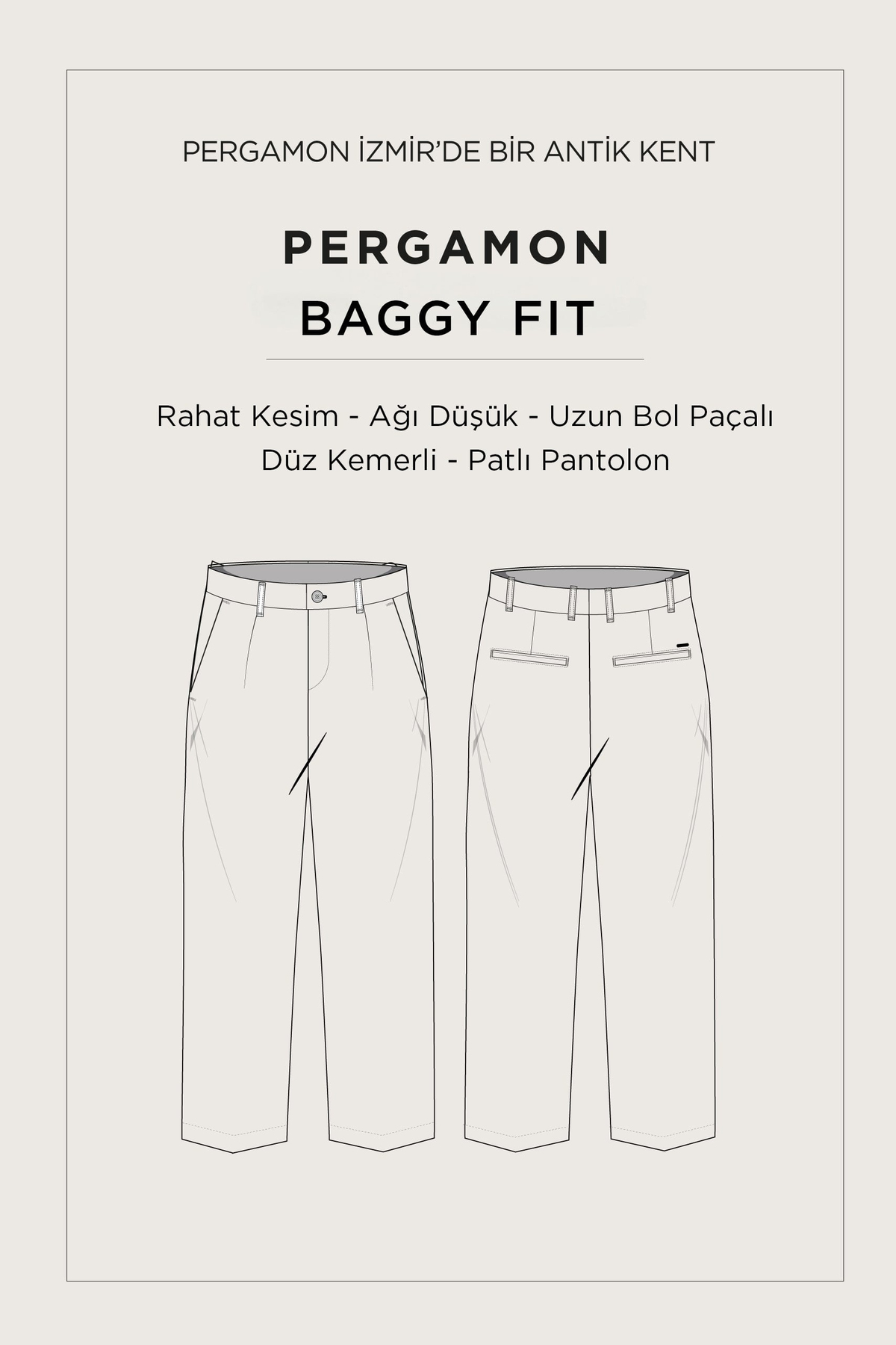 Siyah Klasik Bel Soft Touch Pantolon