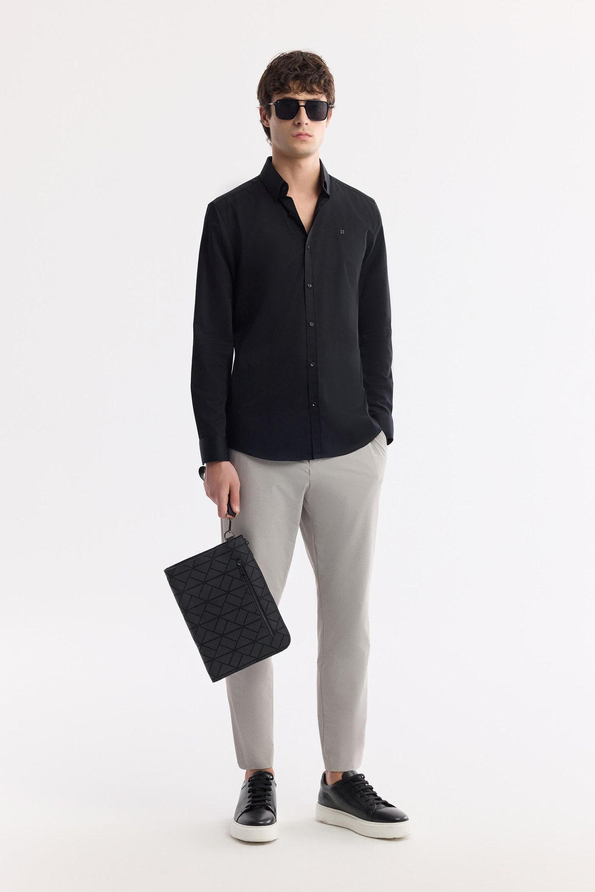 Black 100% Cotton Shirt