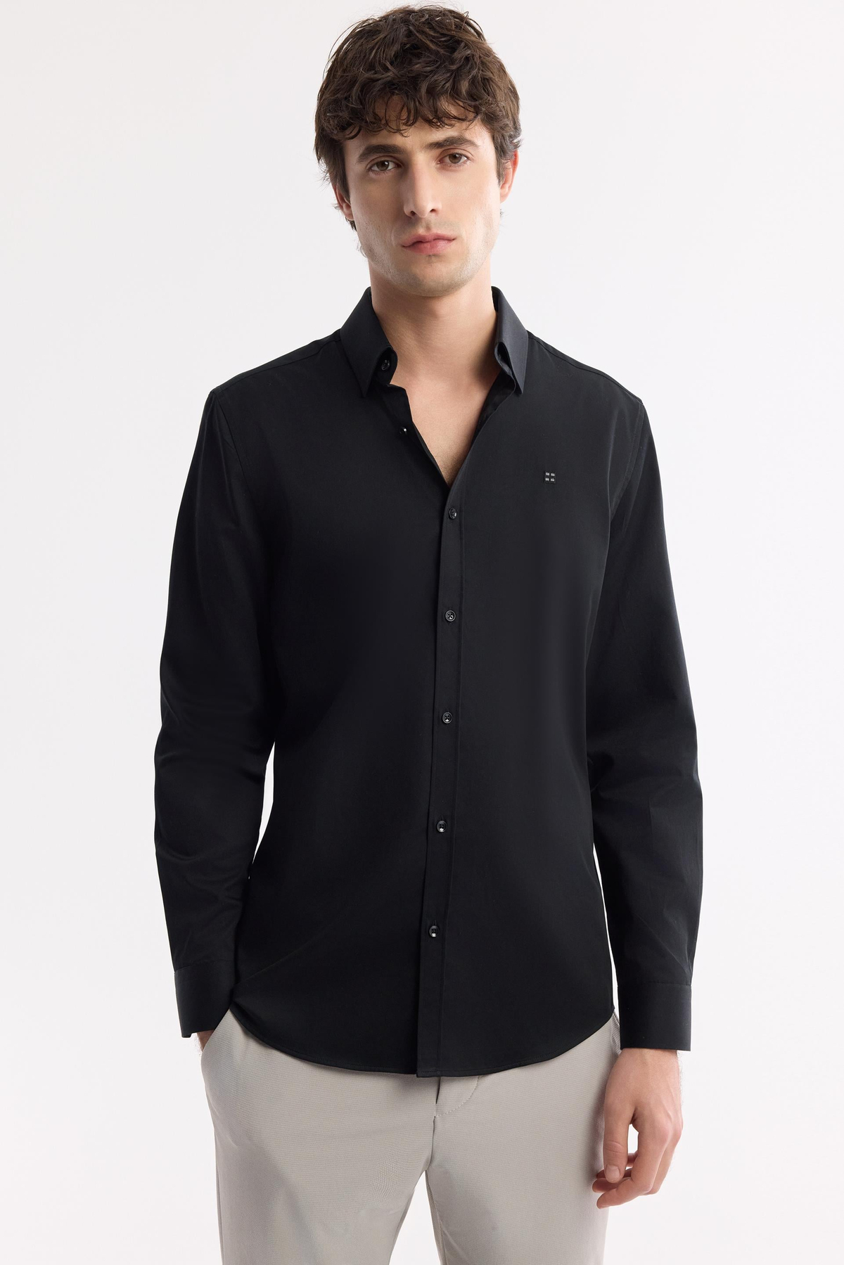Black 100% Cotton Shirt