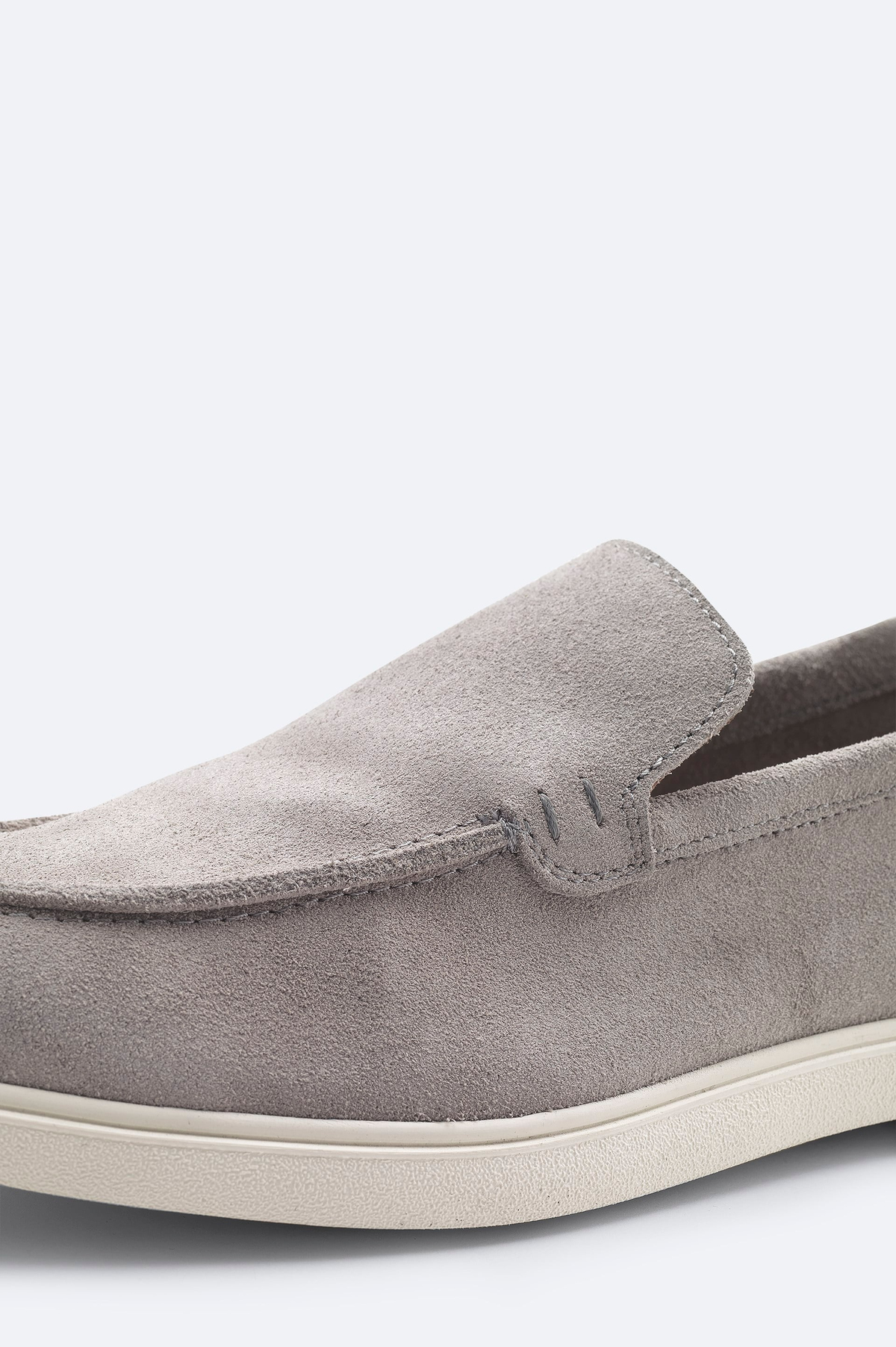 Taş Süet Loafer Ayakkabı