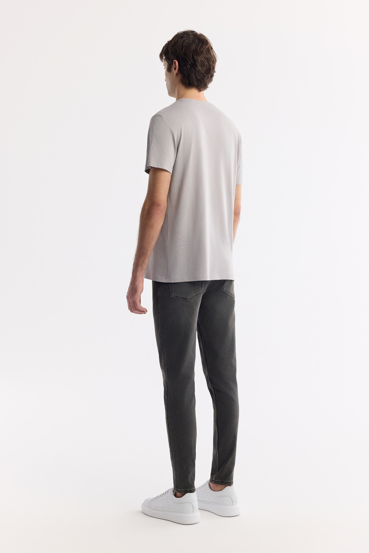 Taş Ultrasoft Bisiklet Yaka Basic Modal T-Shirt