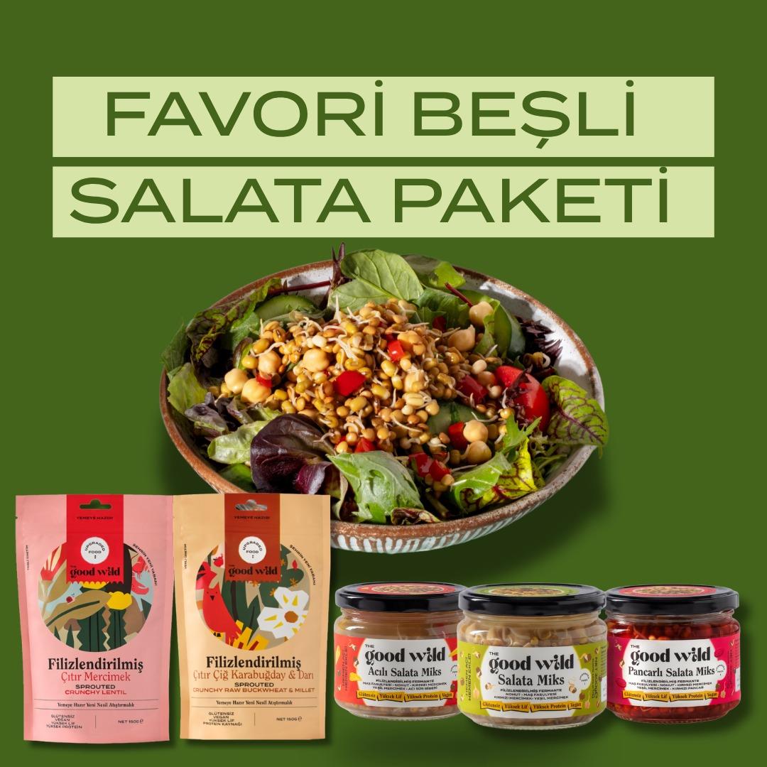 FAVORİ BEŞLİ SALATA PAKETİ