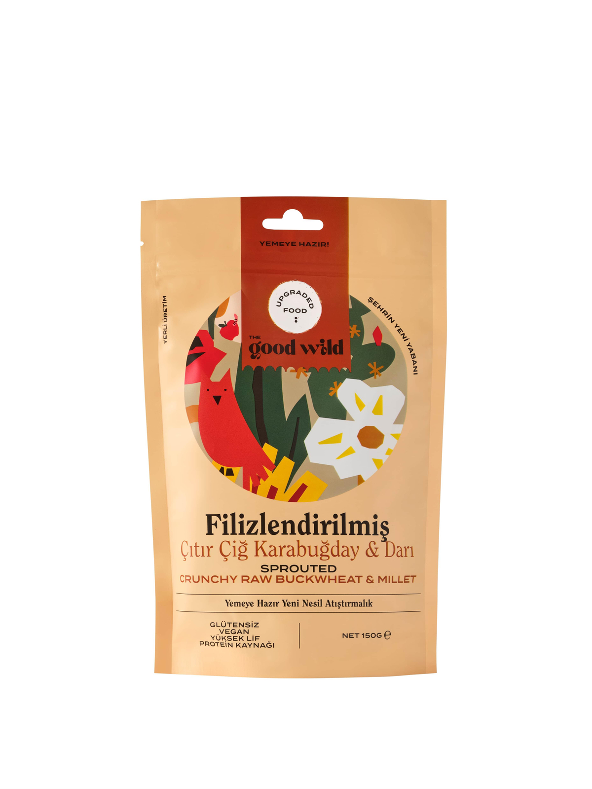 Filizlendirilmiş Çiğ Karabuğday & Darı