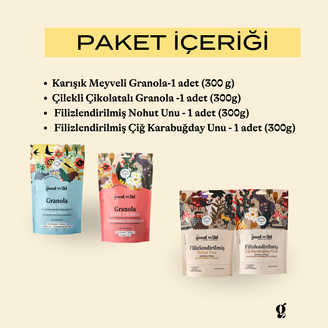 Filizlendirilmiş Kahvaltı Paketi