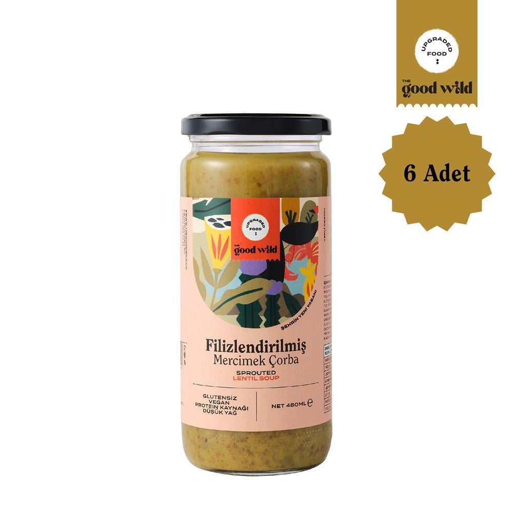 Filizlendirilmiş Mercimek Çorba (6 Adet)