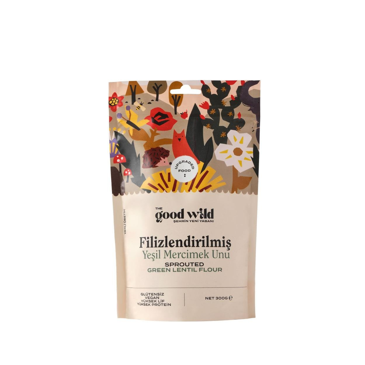 Glütensiz Filizlendirilmiş Nohut Unu 300 G