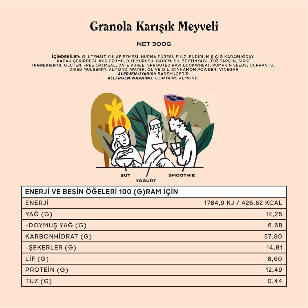 No:31 Granola ''Mixed Fruit'' 