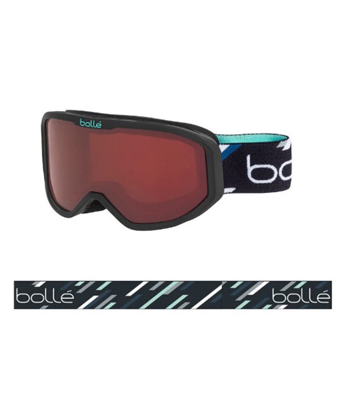 BOLLE INUK Black Mint Matte - Rosy Bronze Cat