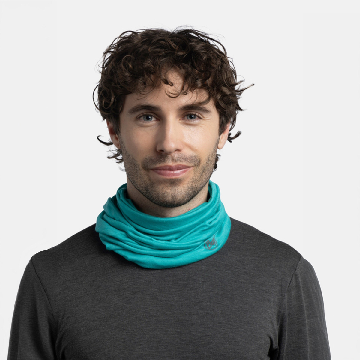 BUFF MERINO LIGHTWEIGHT SOLID BOYUNLUK