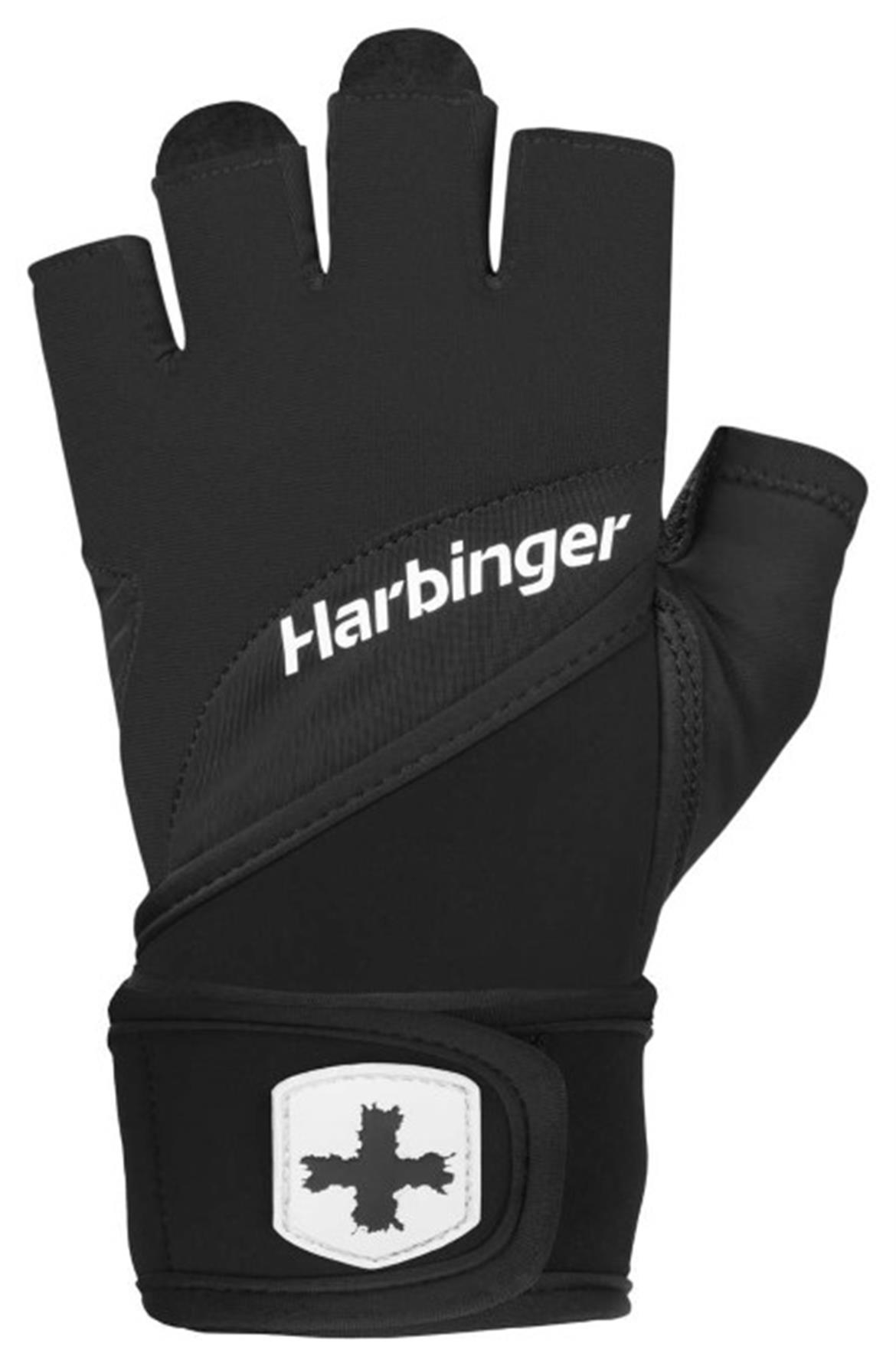 HARBINGER TRAINING GRIP WRISTWRAP GLOVES L
