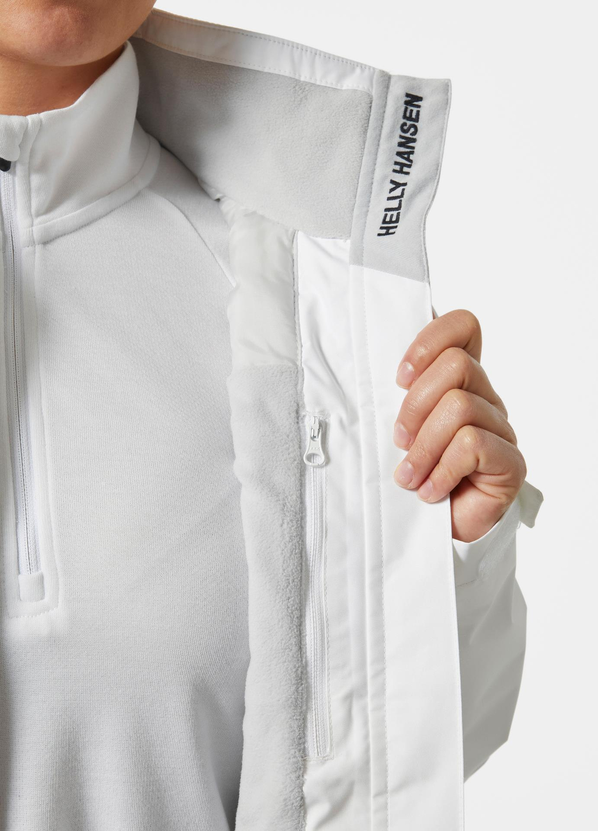 HELLY HANSEN W CREW MIDLAYER MONT 2