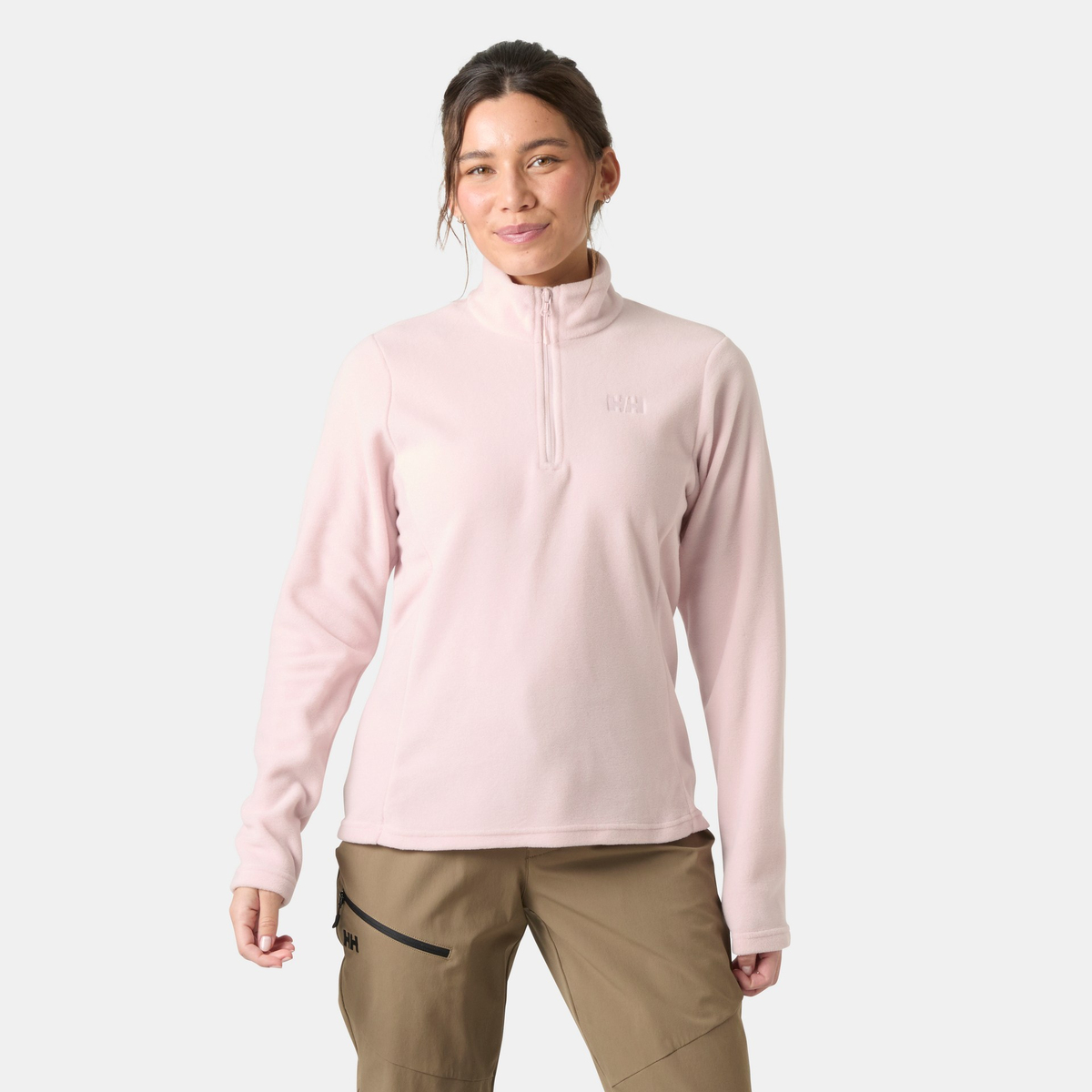HELLY HANSEN W LIGHT 1/2 FERMUAR POLAR