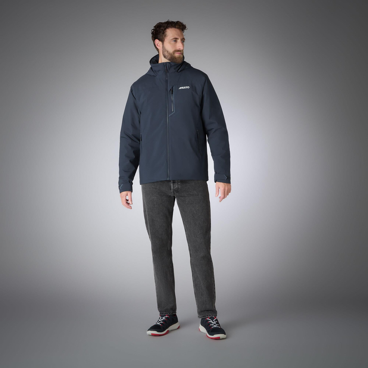 MUSTO M BR1 PL MIDLAYER ERKEK MONT