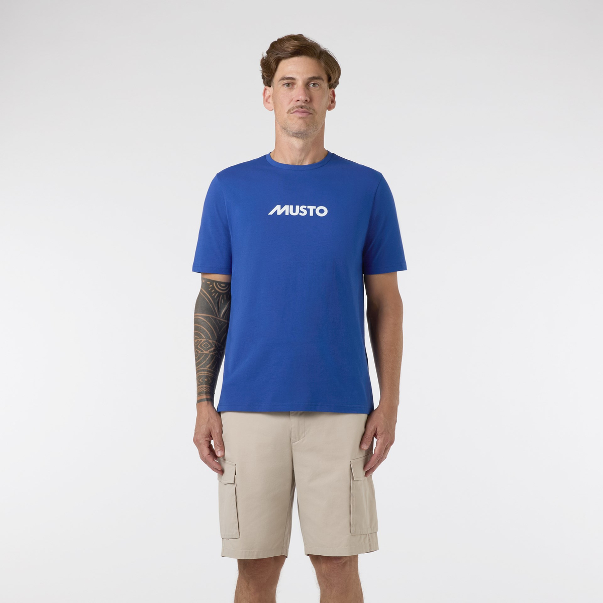 MUSTO M CLASSIC SS TEE T-SHIRT