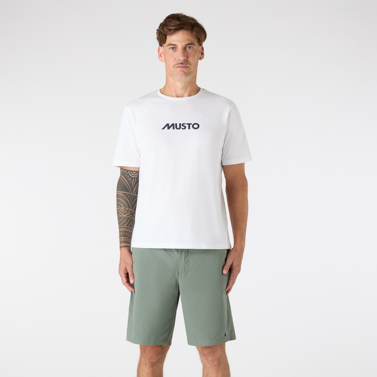 MUSTO M CLASSIC SS TEE T-SHIRT