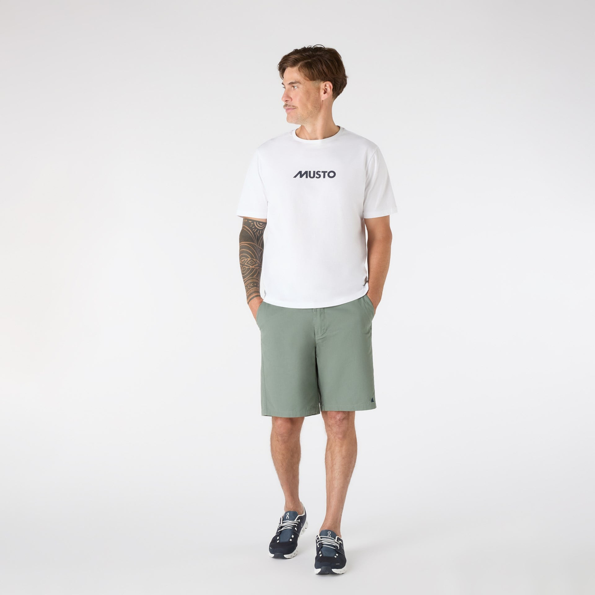 MUSTO M CLASSIC SS TEE T-SHIRT